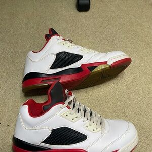 Jordan 5 Low Fire Red
